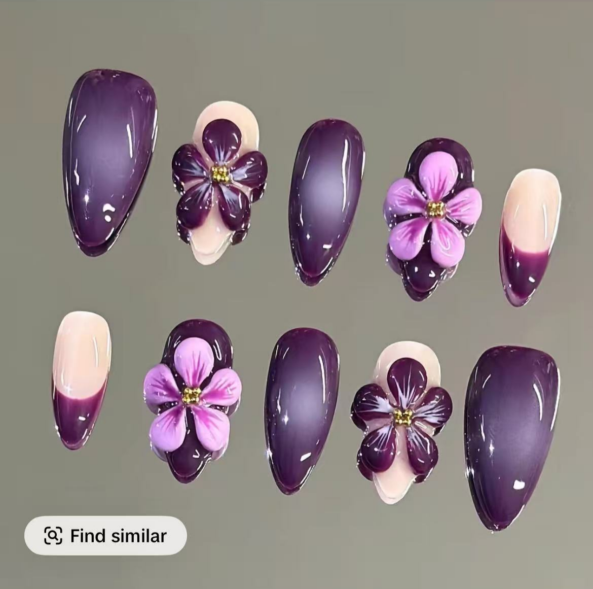 almond purple