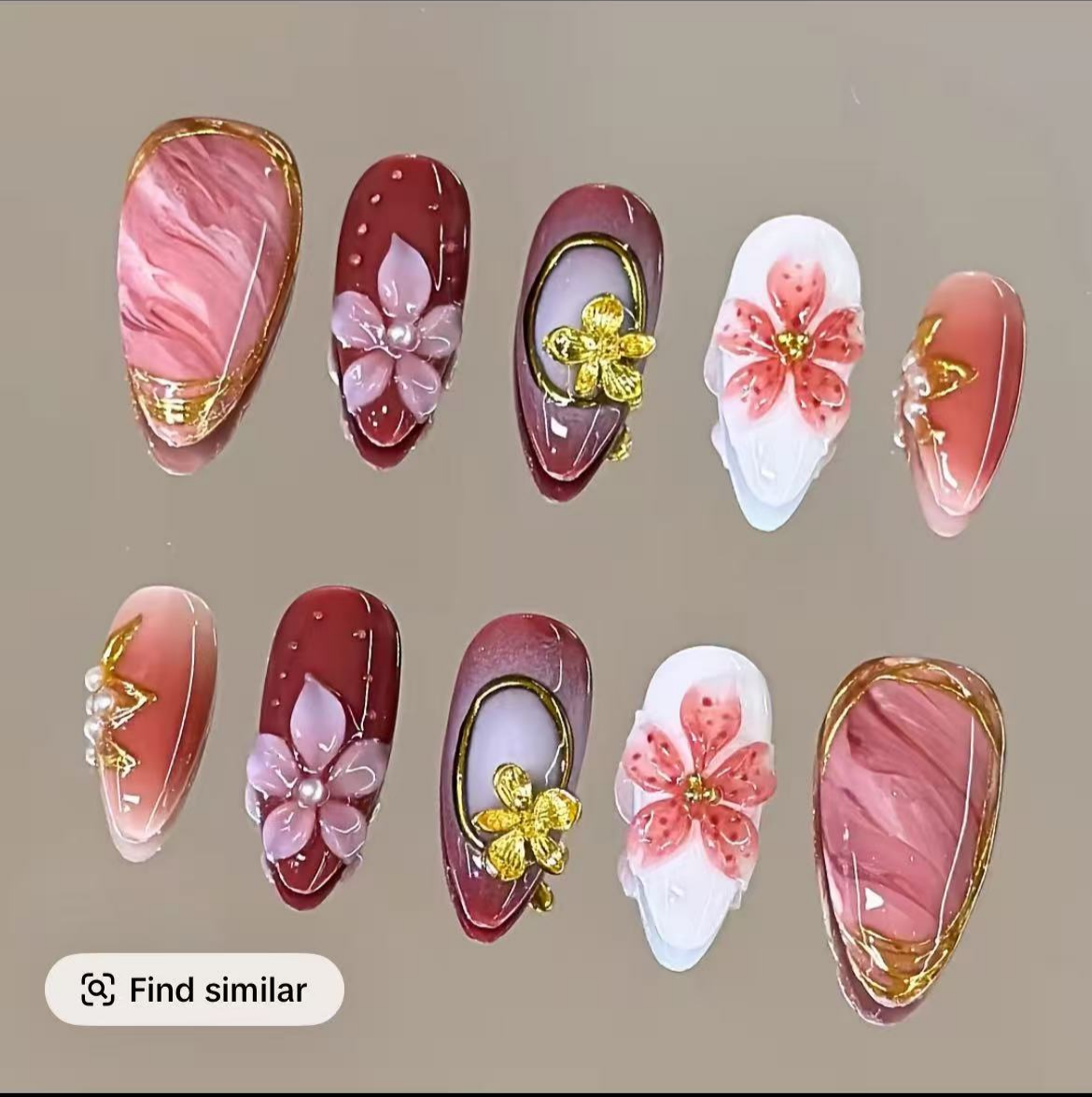 almond pink